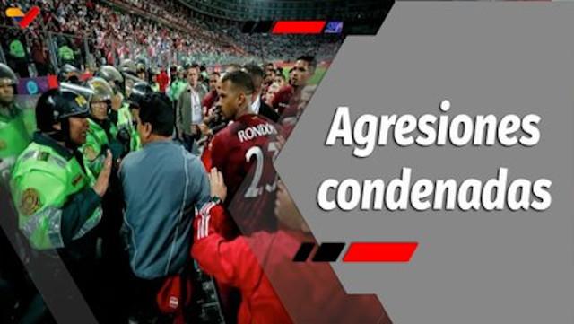 Con el Mazo Dando Episodio: Venezuela condena agresiones a su selección y aficionados en Perú