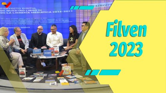 La Librería Mediática Episodio: FILVEN 2023 ideal para nutrir la cultura literaria en familia