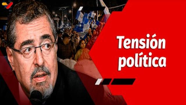 El Mundo en Contexto Episodio: Presidente electo de Guatemala Bernardo Arévalo condena golpe de Estado
