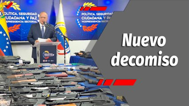 Zurda Konducta Episodio: Incautación de nuevas armas y desmantelamiento de nuevos planes golpistas